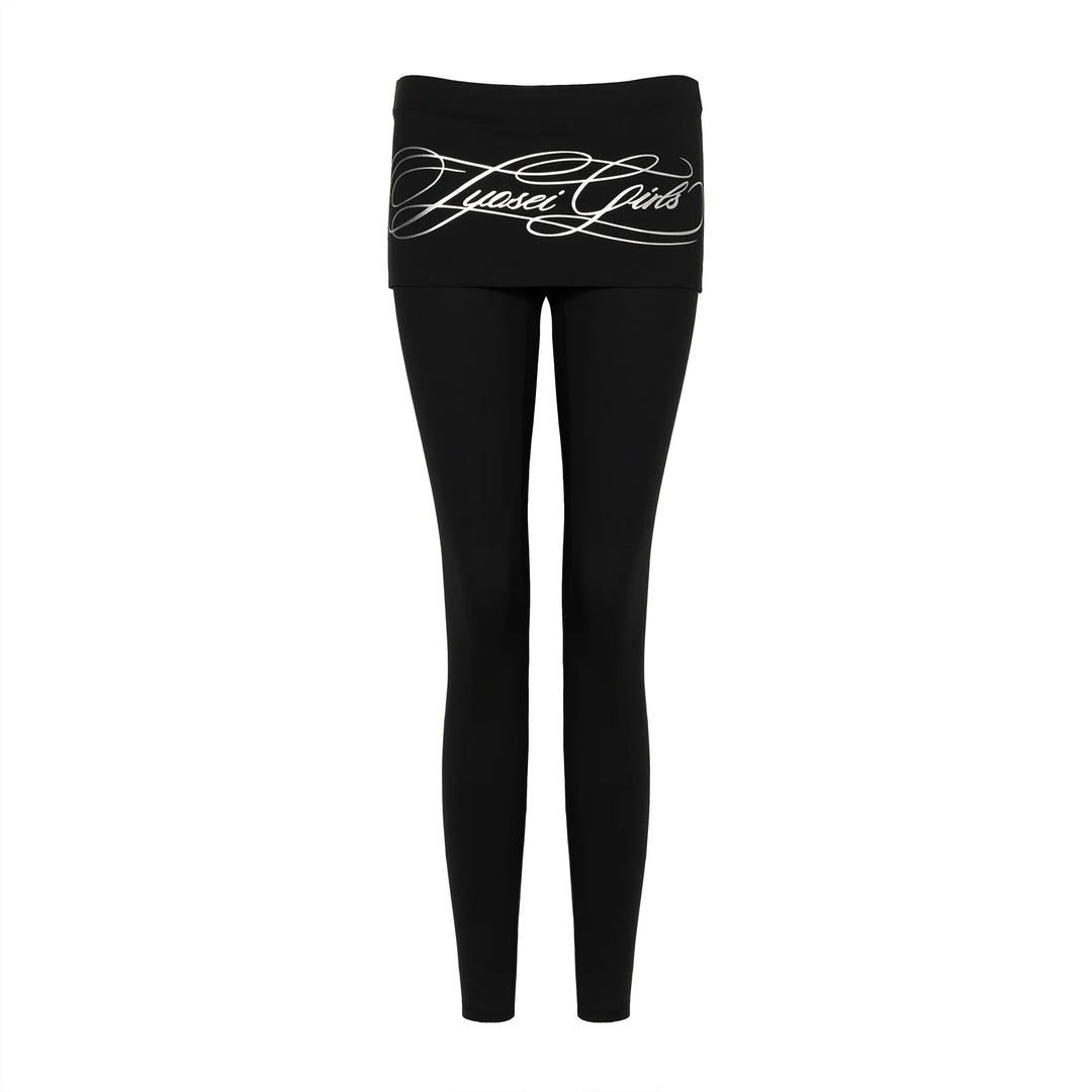 Women's Sporty Leggings with Wide Band StylebySassy