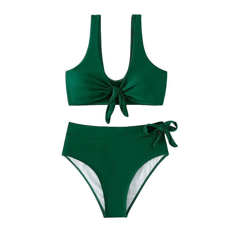 Women High-Cut Bikini with Adjustable Knot StylebySassy