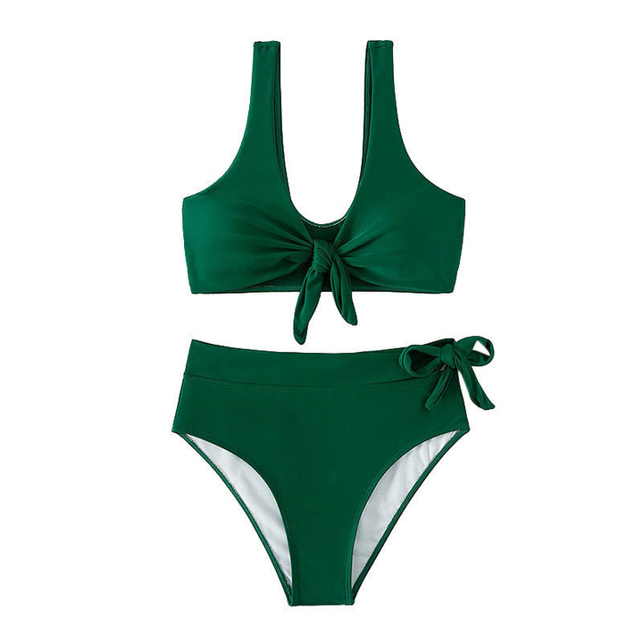 Women High-Cut Bikini with Adjustable Knot StylebySassy