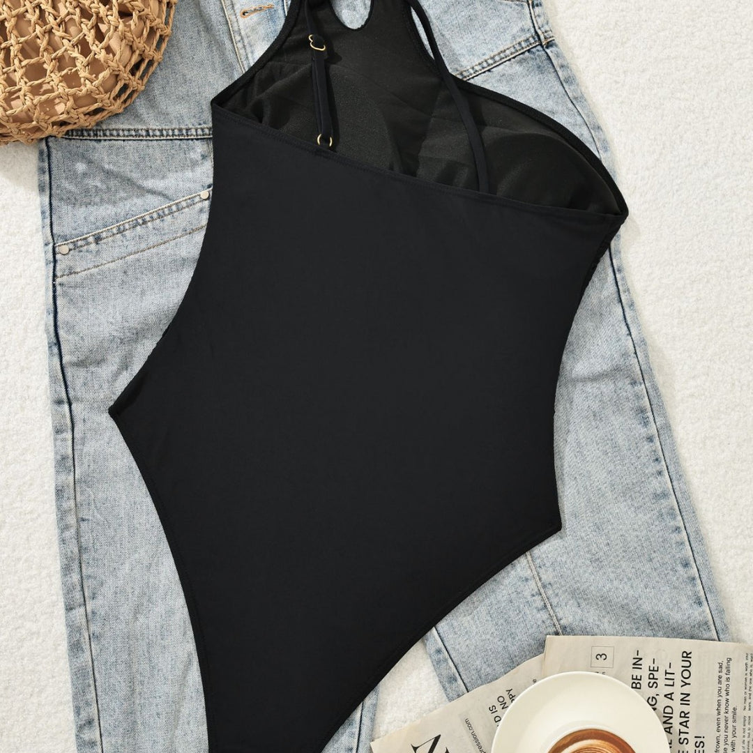 Women One-Sided Elegant Swimsuit StylebySassy