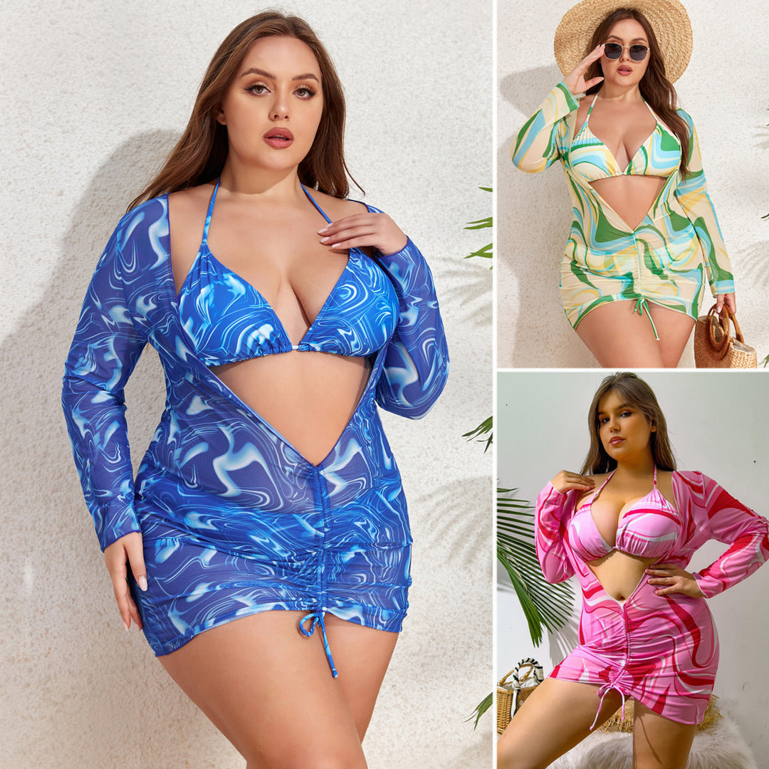 Women Colorful Cut-Out Beach Dress StylebySassy