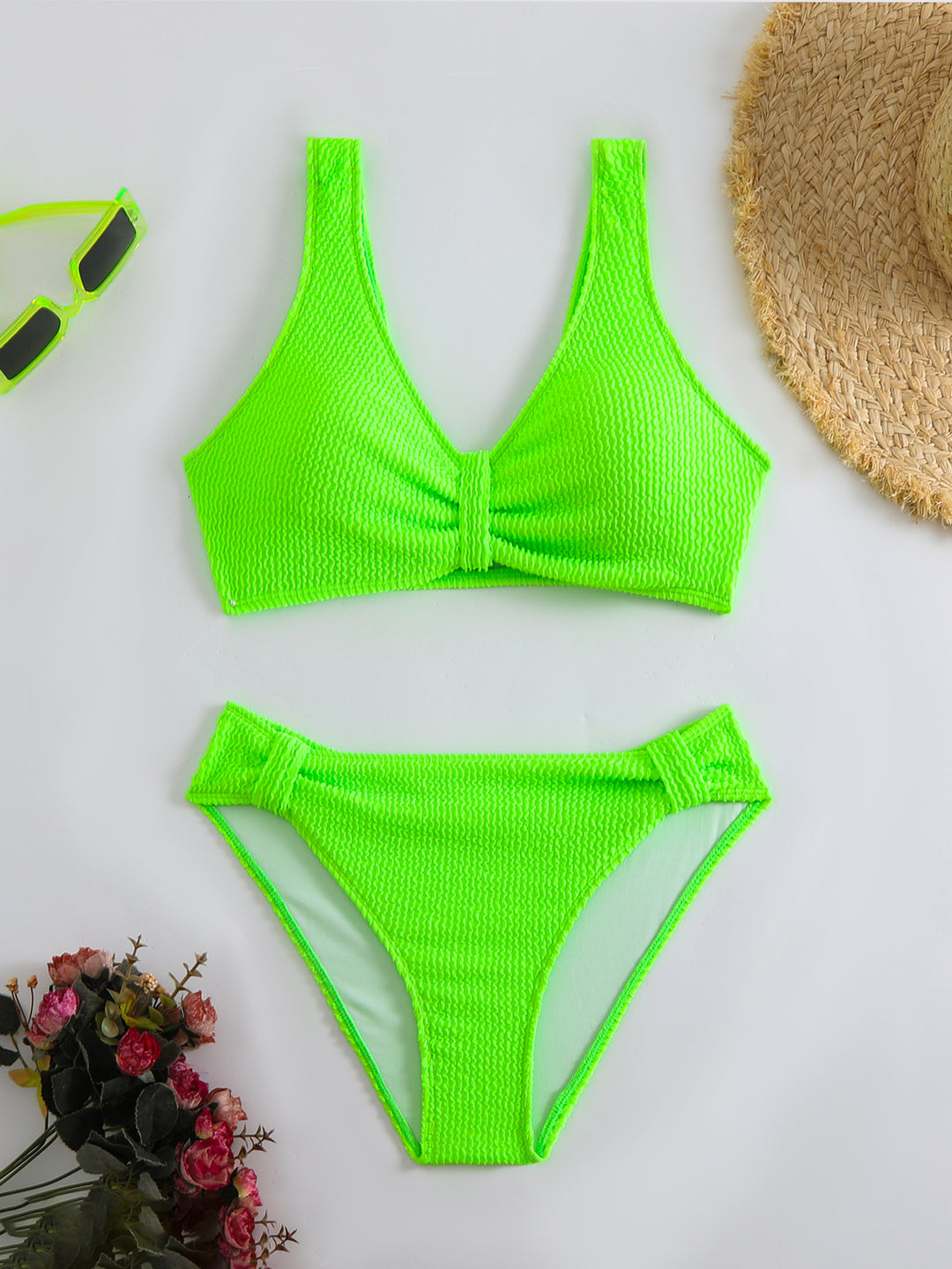 Women's Structured Bikini with Stylish Knot Detail StylebySassy