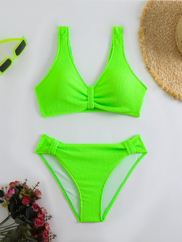 Women's Structured Bikini with Stylish Knot Detail StylebySassy