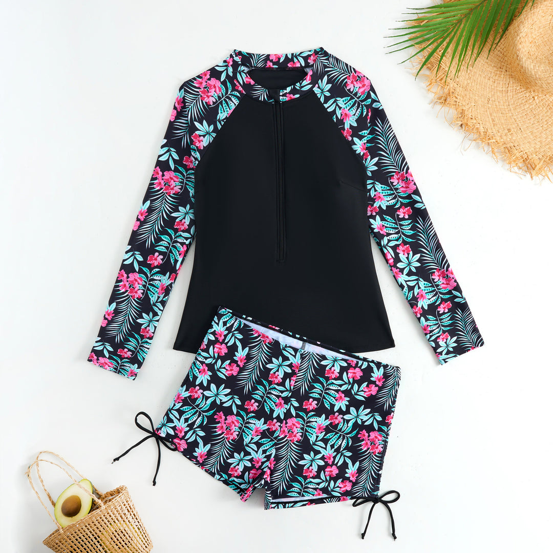 Ladies Sporty Long Sleeve Surf Wetsuit StylebySassy