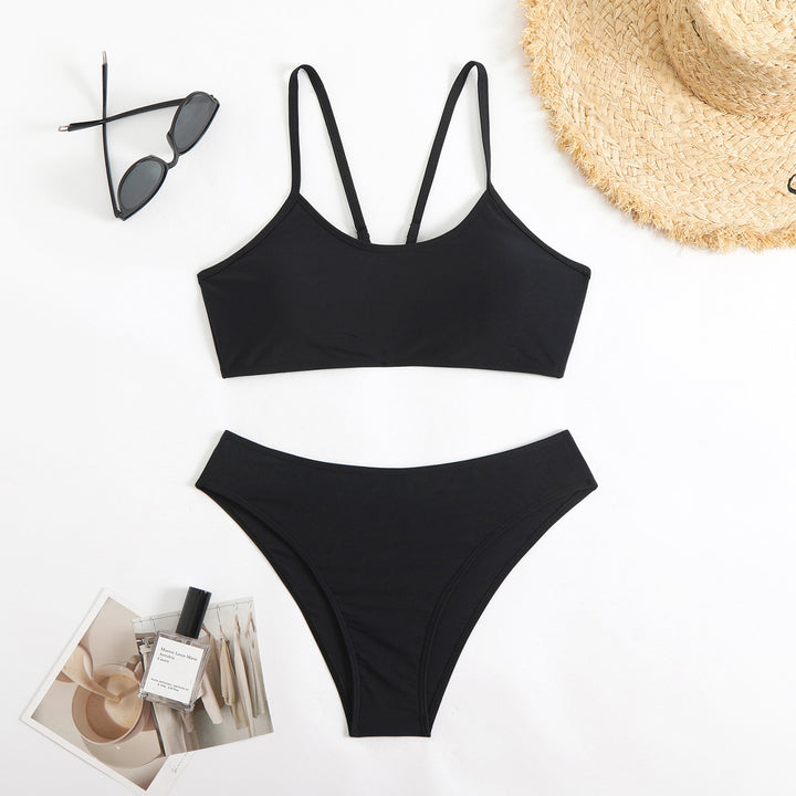 Ladies sporty bikini set with adjustable straps StylebySassy