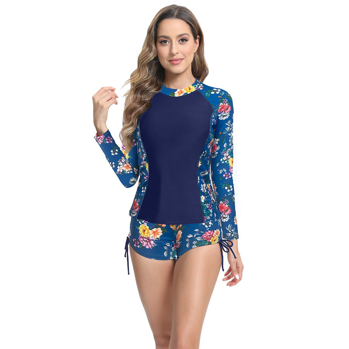 Ladies High Performance Surf Suit with Floral Design StylebySassy