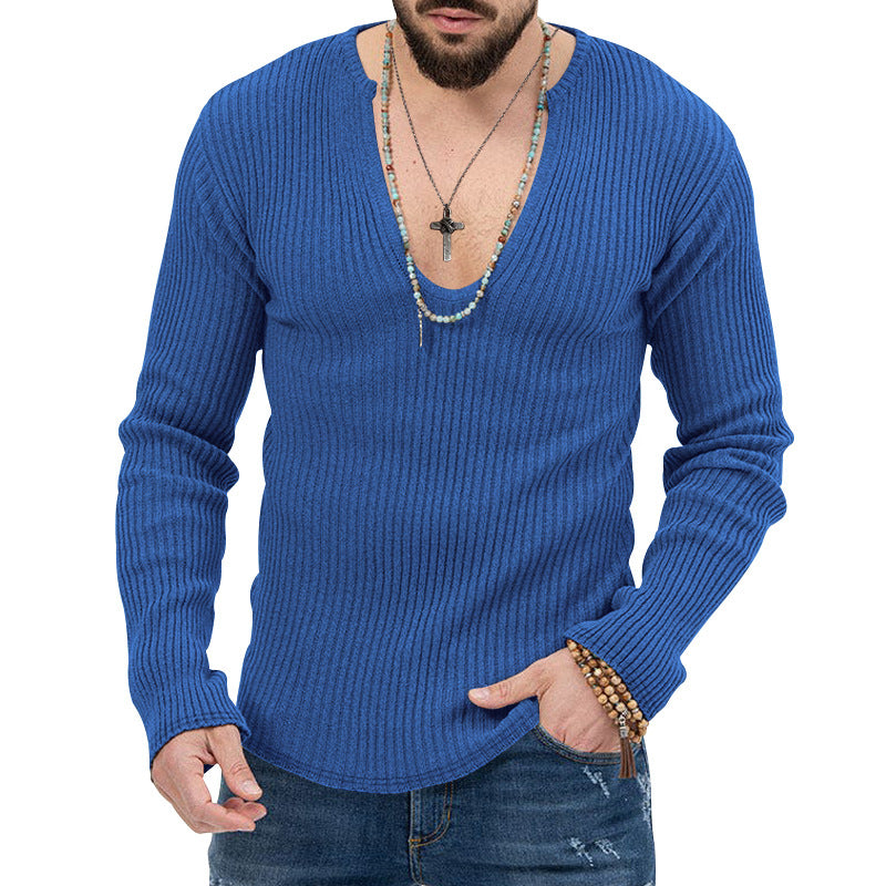 Men's lightweight fleece shirt jacket with snap button placket and side pockets StylebySassy