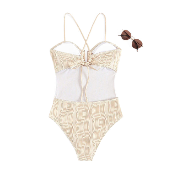 Ladies Elegant Swimsuit with Ruched Details StylebySassy