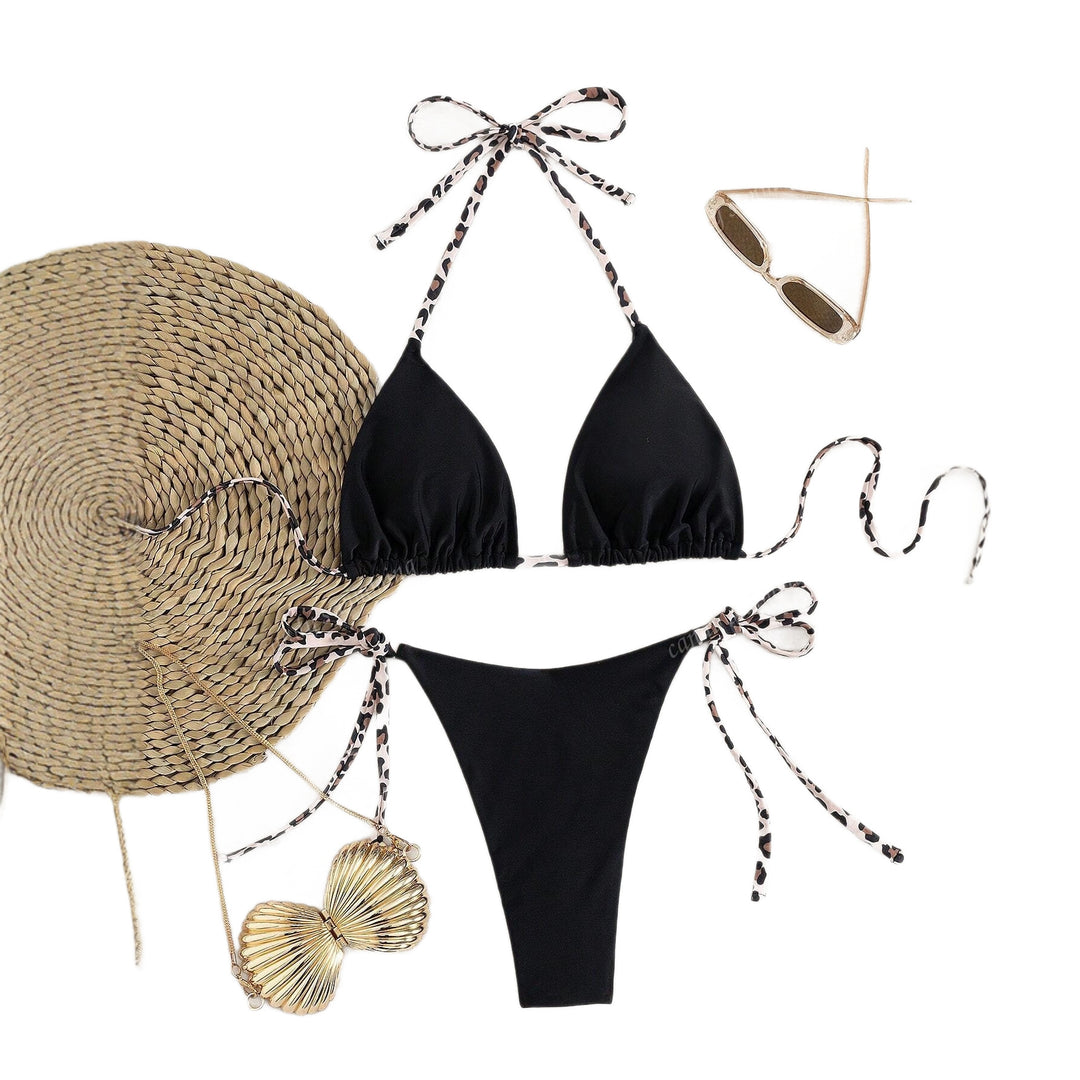 Ladies Triangle Bikini with unique straps StylebySassy
