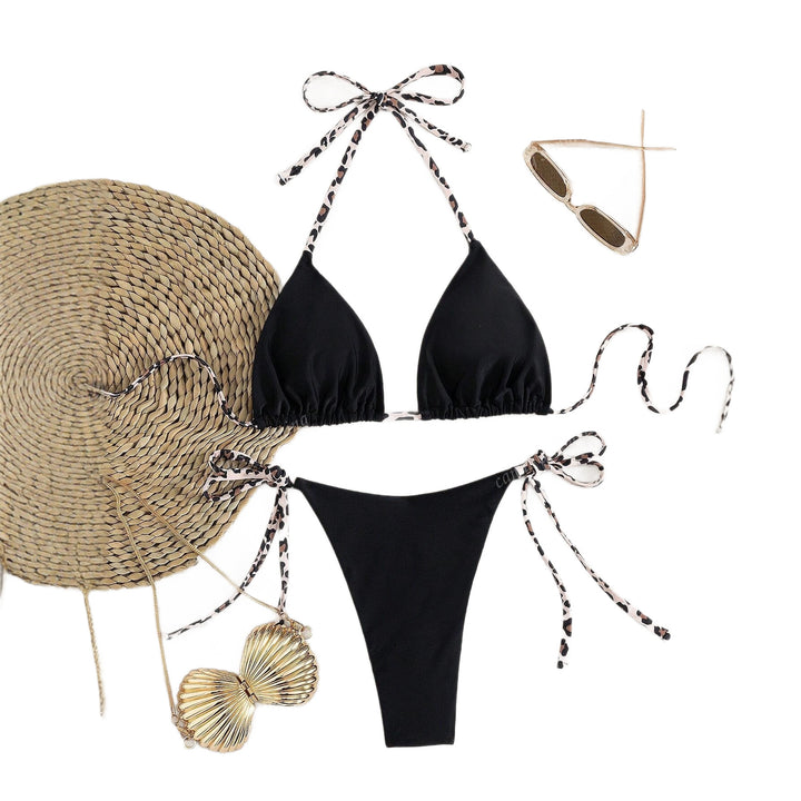 Ladies Triangle Bikini with unique straps StylebySassy