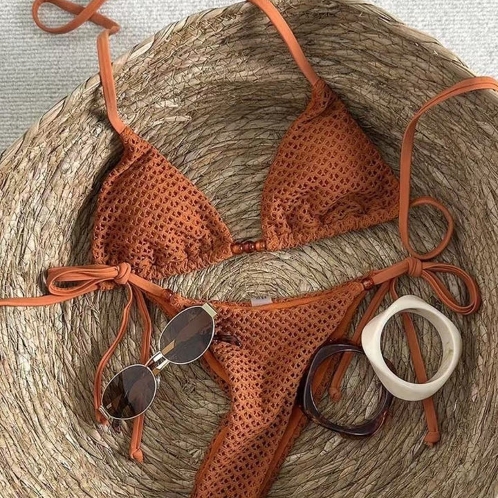 Women's Mesh Bikini with Adjustable Straps StylebySassy