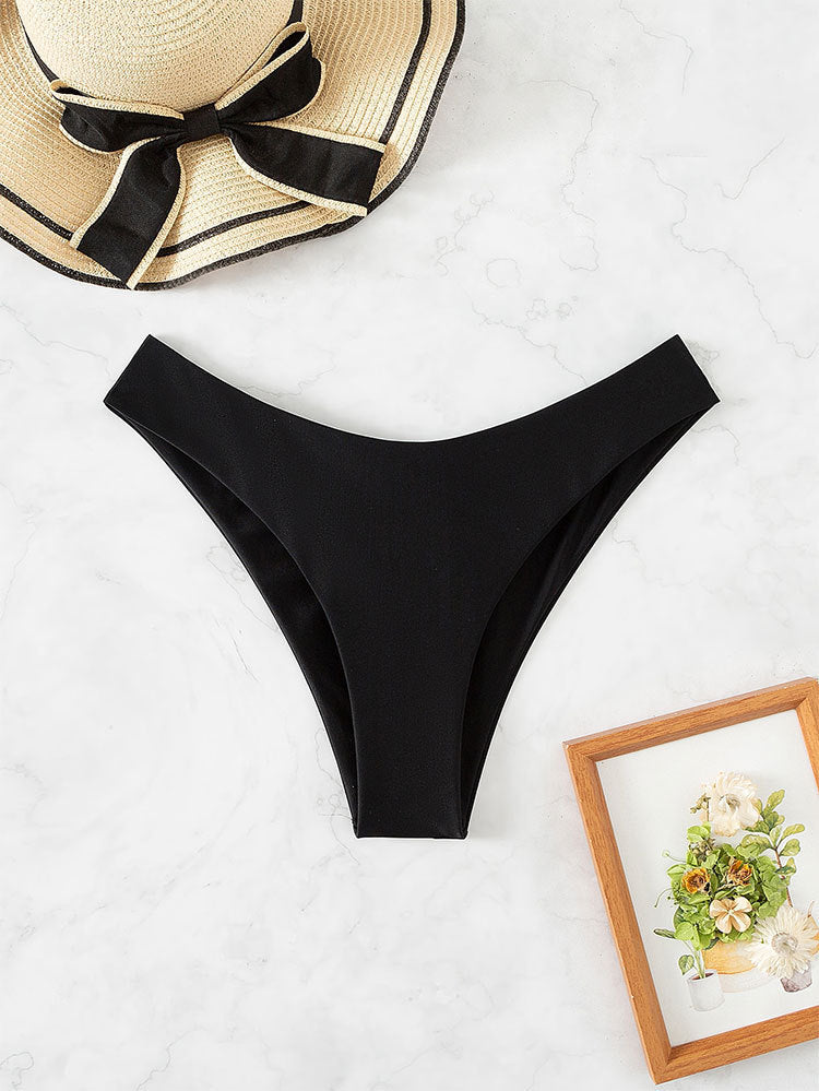 Women's High-Cut Bikini Bottom StylebySassy