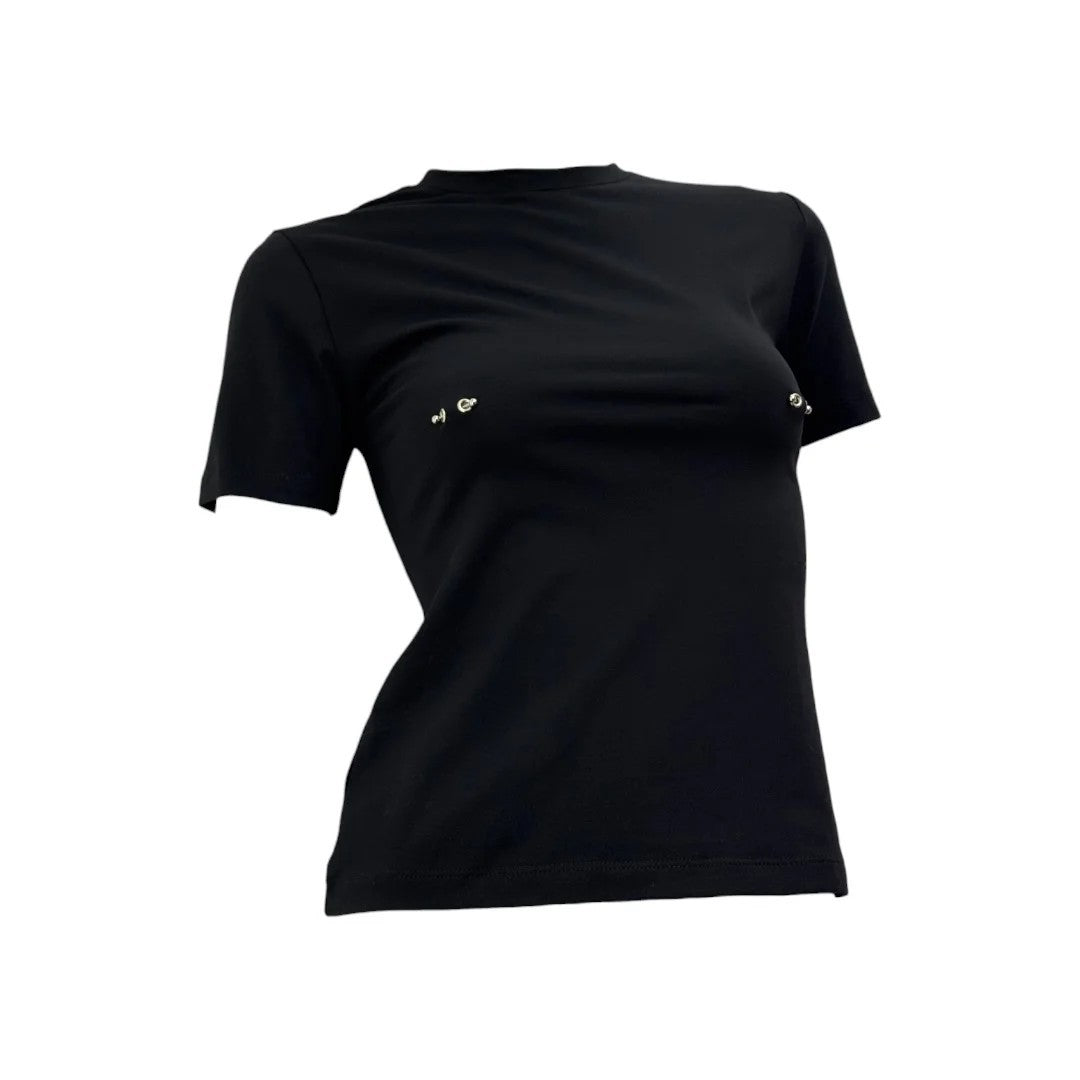 Ladies Fashion T-Shirt with Unique Jewelry Details StylebySassy