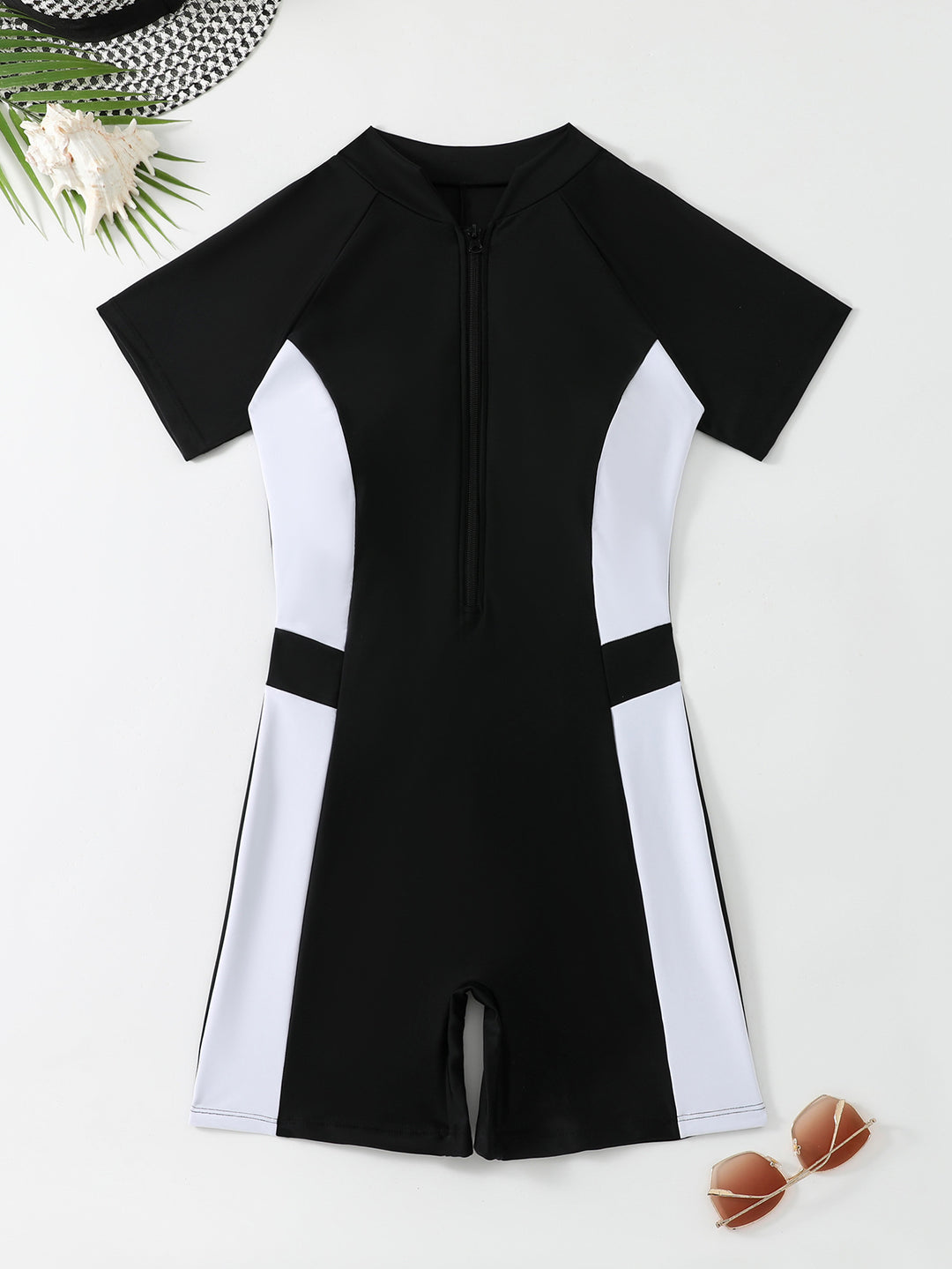 Women Short Sleeve Surf Suit StylebySassy