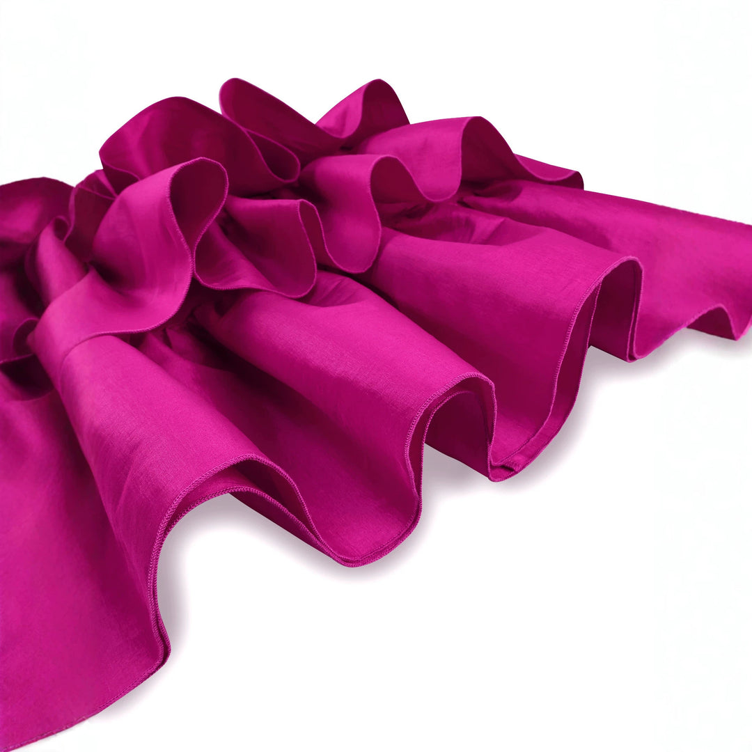 Women's elegant tulle skirt with voluminous ruffles StylebySassy