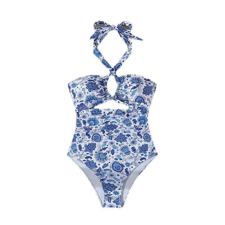 Women's One-Piece Swimsuit with Elaborate Wrap Detail StylebySassy
