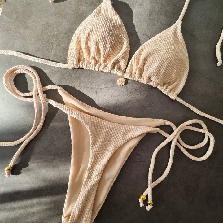 Women Triangle Bikini with refined details StylebySassy