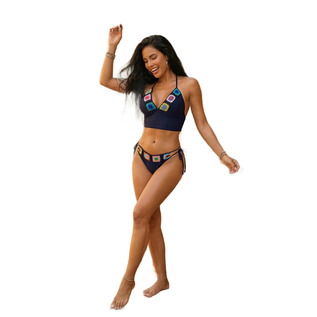 Ladies Elegant Bikini with High-Quality Embroidery Design StylebySassy