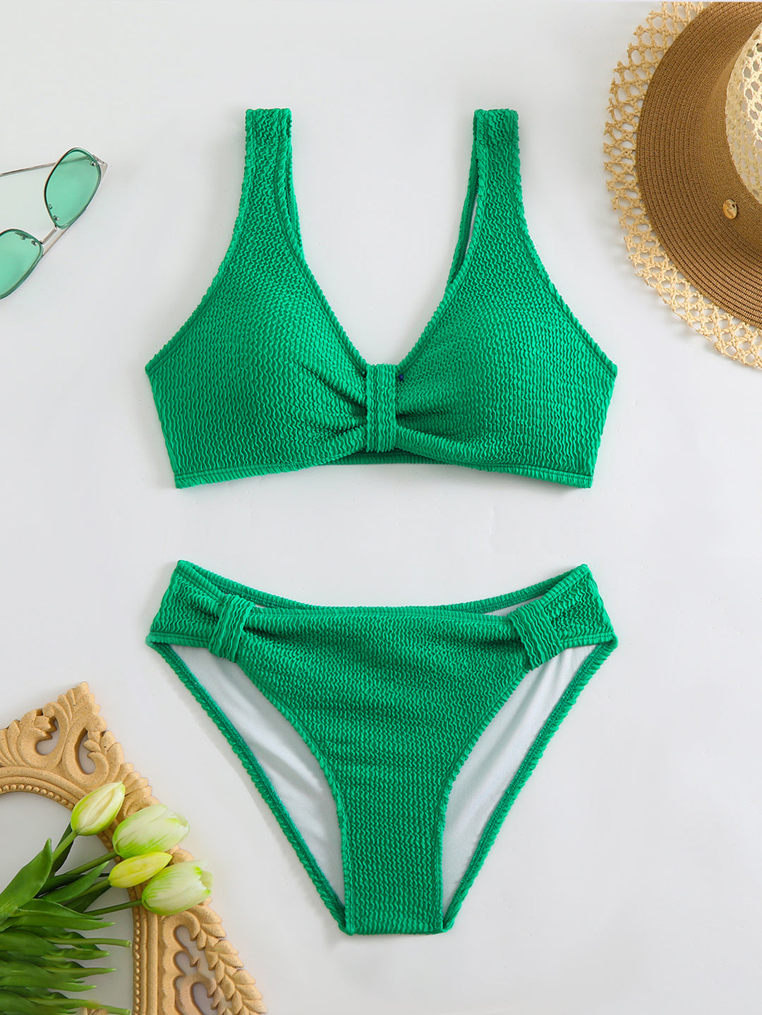 Women's Structured Bikini with Stylish Knot Detail StylebySassy