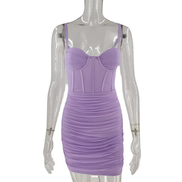 Ladies Tailored Minidress with Corset Design StylebySassy