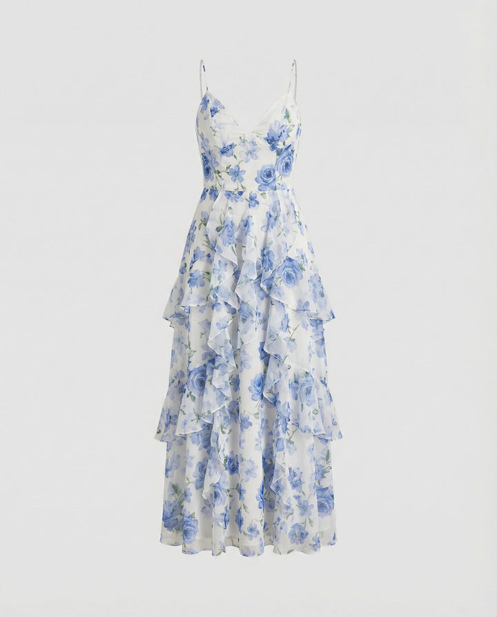 Women's Maxi Dress Chiffon Elegant