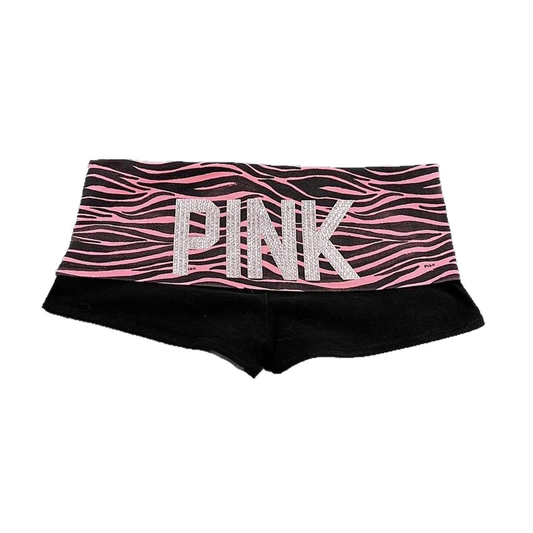 Ladies sporty shorts with fashionable zebra pattern StylebySassy
