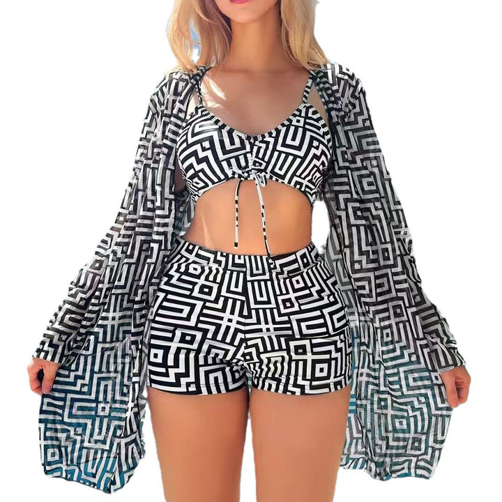 Women's bikini set with light cover-up StylebySassy