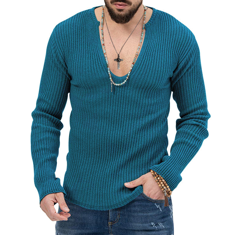 Men's lightweight fleece shirt jacket with snap button placket and side pockets StylebySassy