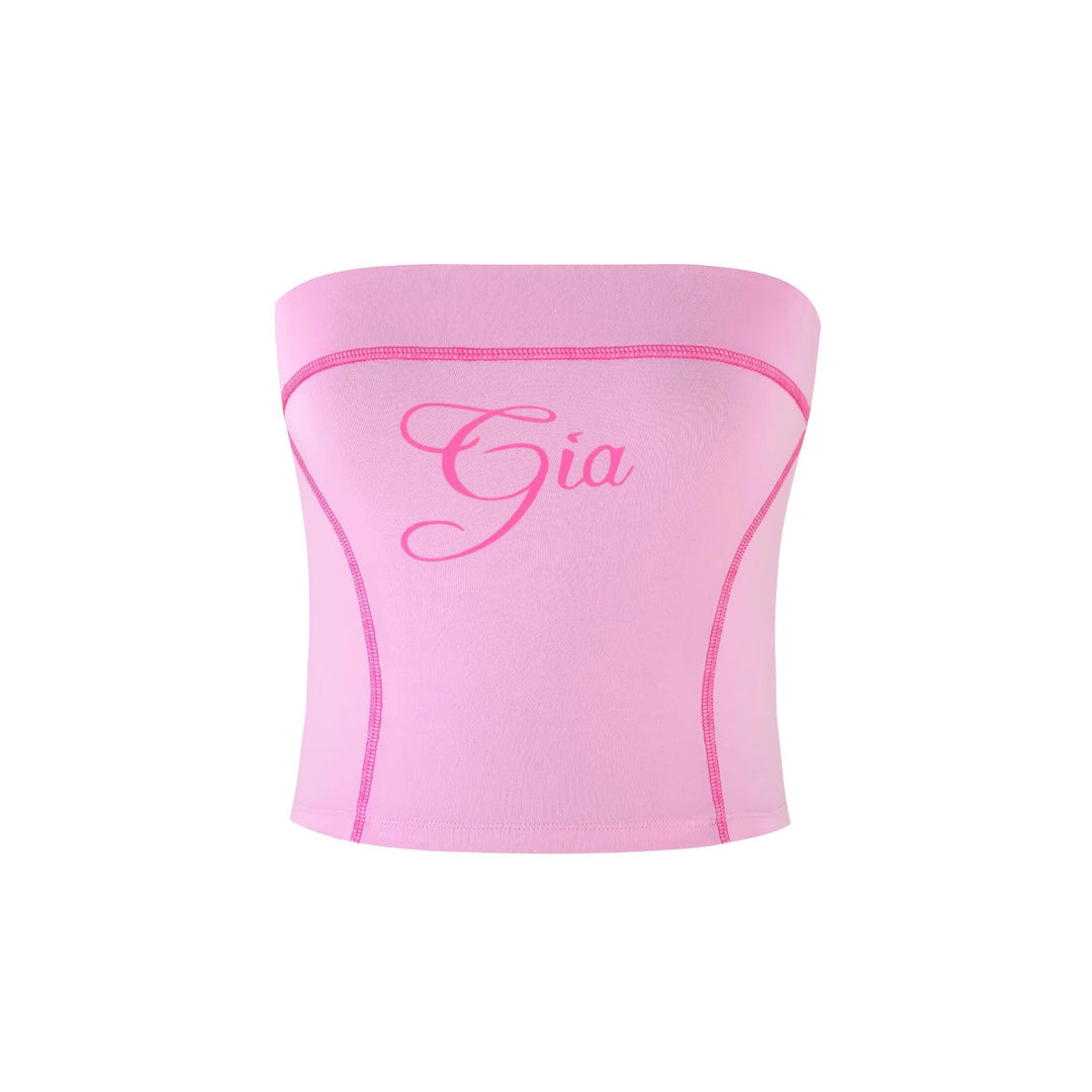 Women's sporty shorts with striking logo StylebySassy