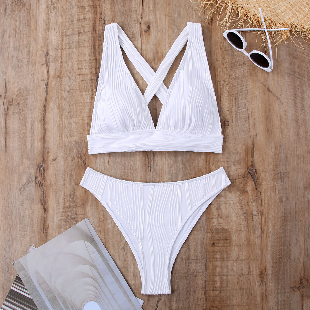 Ladies Refined Triangle Bikini Set StylebySassy