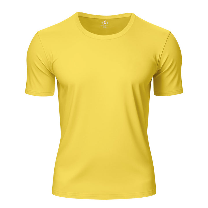 Unisex nan moisture-wicking functional T-shirt with round neck and light stretch StylebySassy