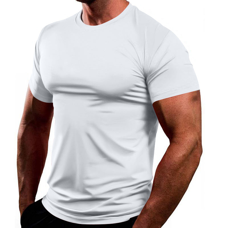 Men's Sporty Basic T-Shirt made of breathable cotton StylebySassy