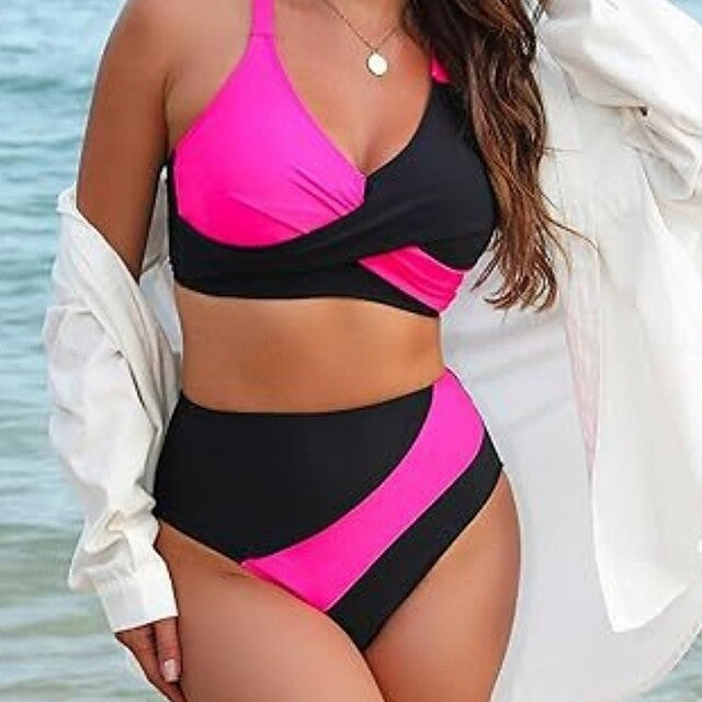 Women High-Cut Bikini with Wrap Design StylebySassy