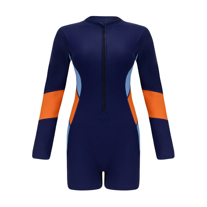 Women Sporty Long Sleeve Shortsuit StylebySassy