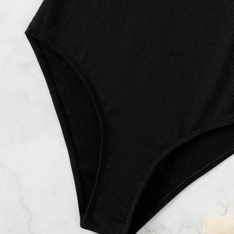 Women's elegant one-piece swimsuit with ruffle details StylebySassy
