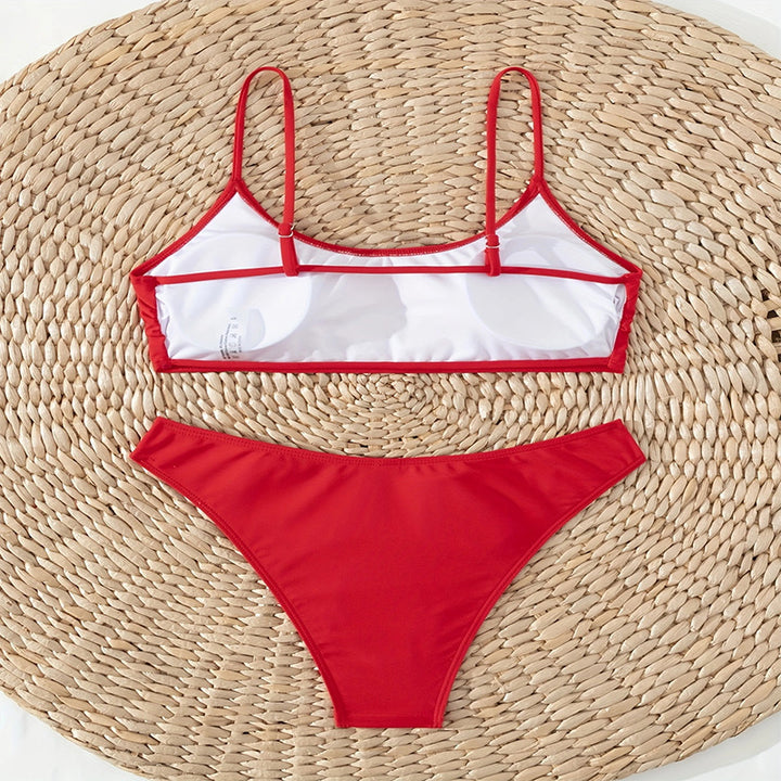 Women's bikini set with adjustable spaghetti straps StylebySassy