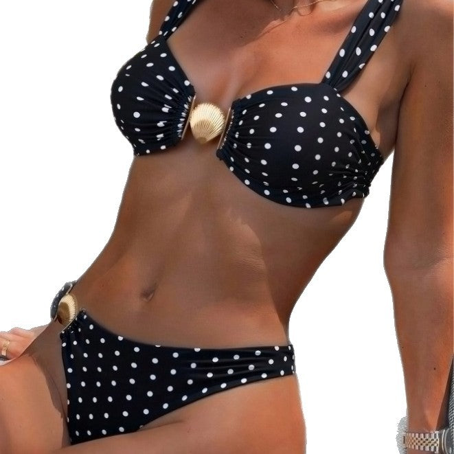 Women’s bikini with stylish padded top and elastic briefs StylebySassy
