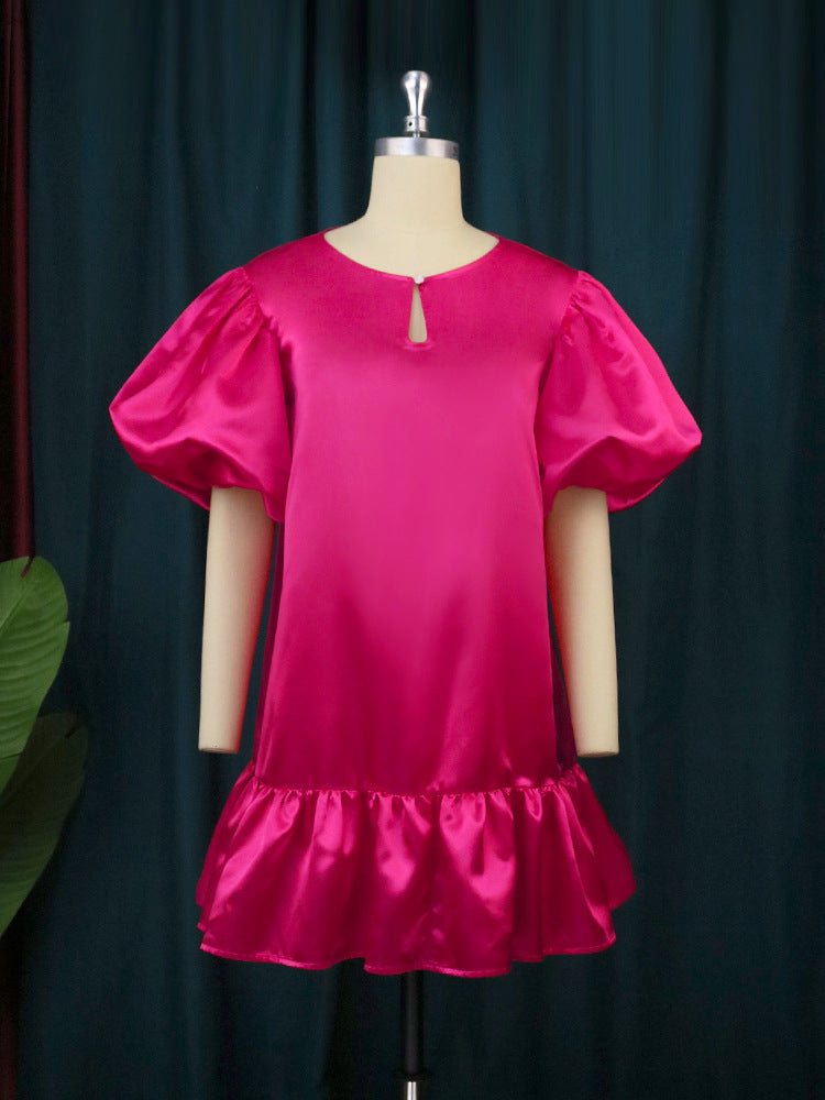 Women's Puff Sleeve Dress StylebySassy