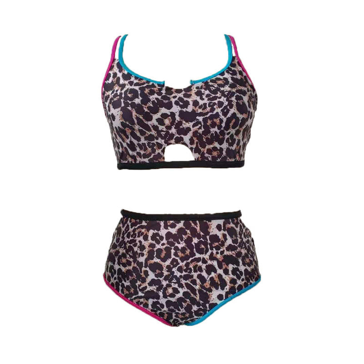 Women High-Quality Bikini with Trendy Leopard Pattern StylebySassy