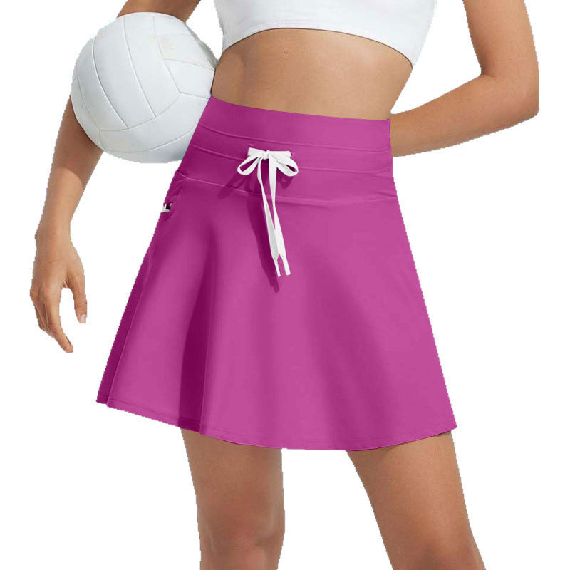 Women's Sporty Swim Skirt with Adjustable Waistband StylebySassy
