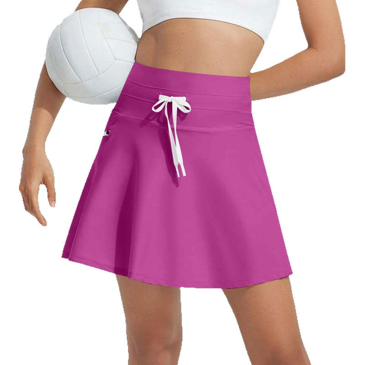 Women's Sporty Swim Skirt with Adjustable Waistband StylebySassy