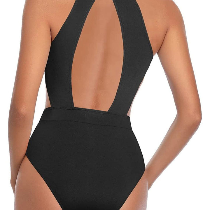 Women High Neck Swimsuit StylebySassy
