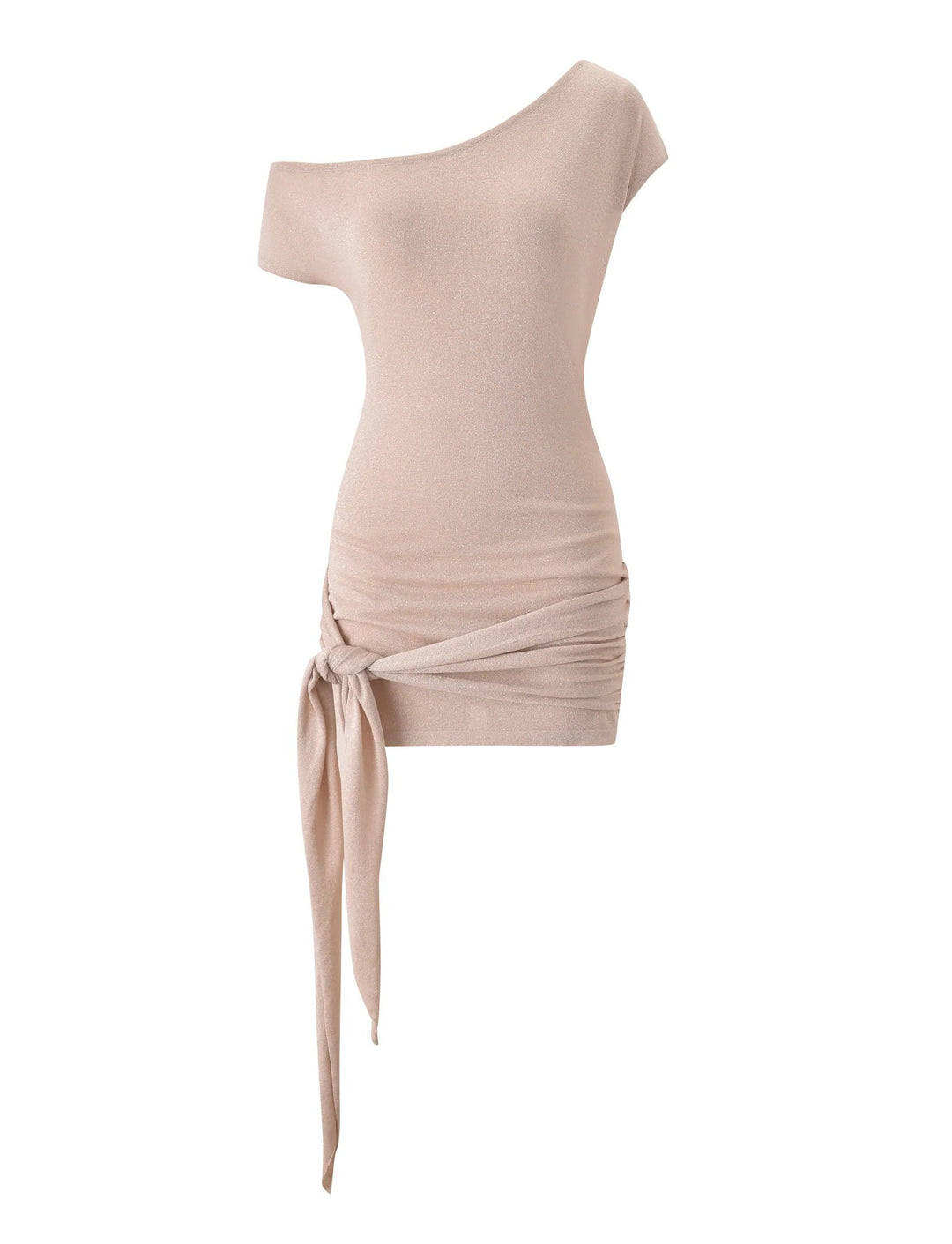 Women's Asymmetrical Wrap Top with Decorative Loops StylebySassy
