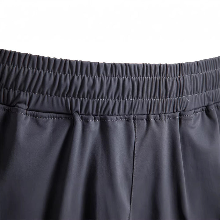 Men's breathable training shorts with elastic waistband and side pockets StylebySassy
