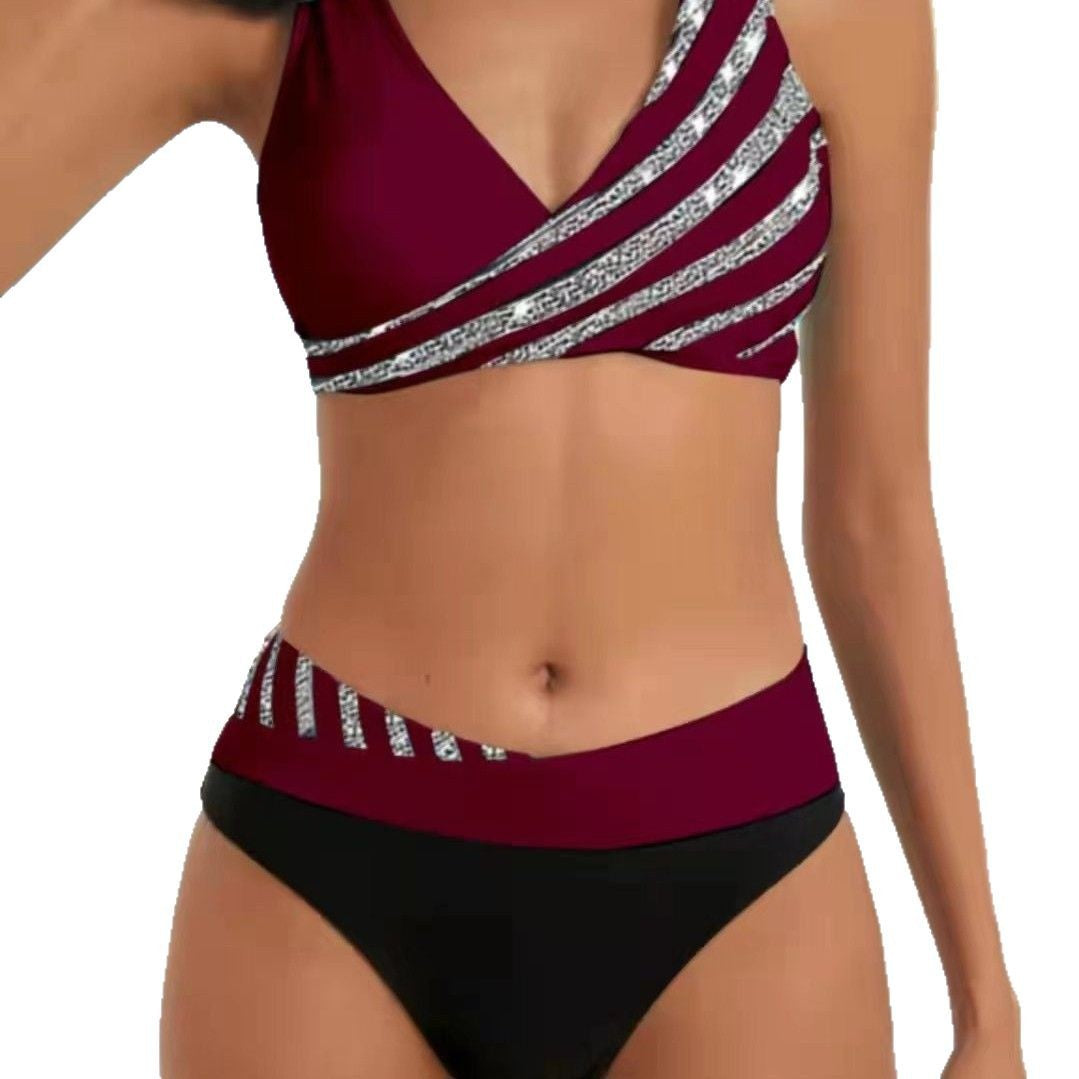 Women Sporty Bikini with fashionable wrap top StylebySassy