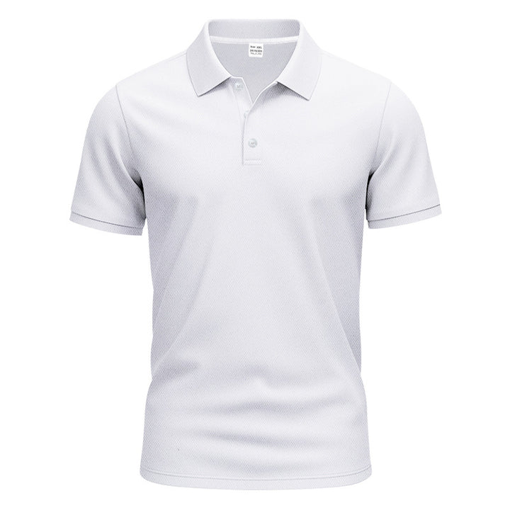 Men's classic polo shirt made of breathable cotton blend with regular fit StylebySassy
