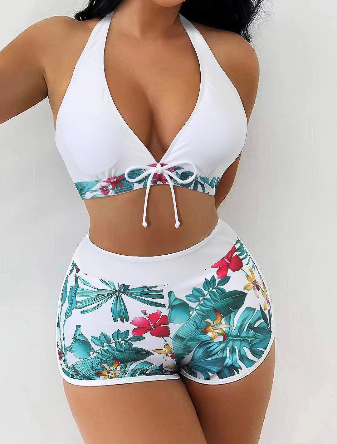 Women's Sporty Bikini Set with Concealed Belly StylebySassy