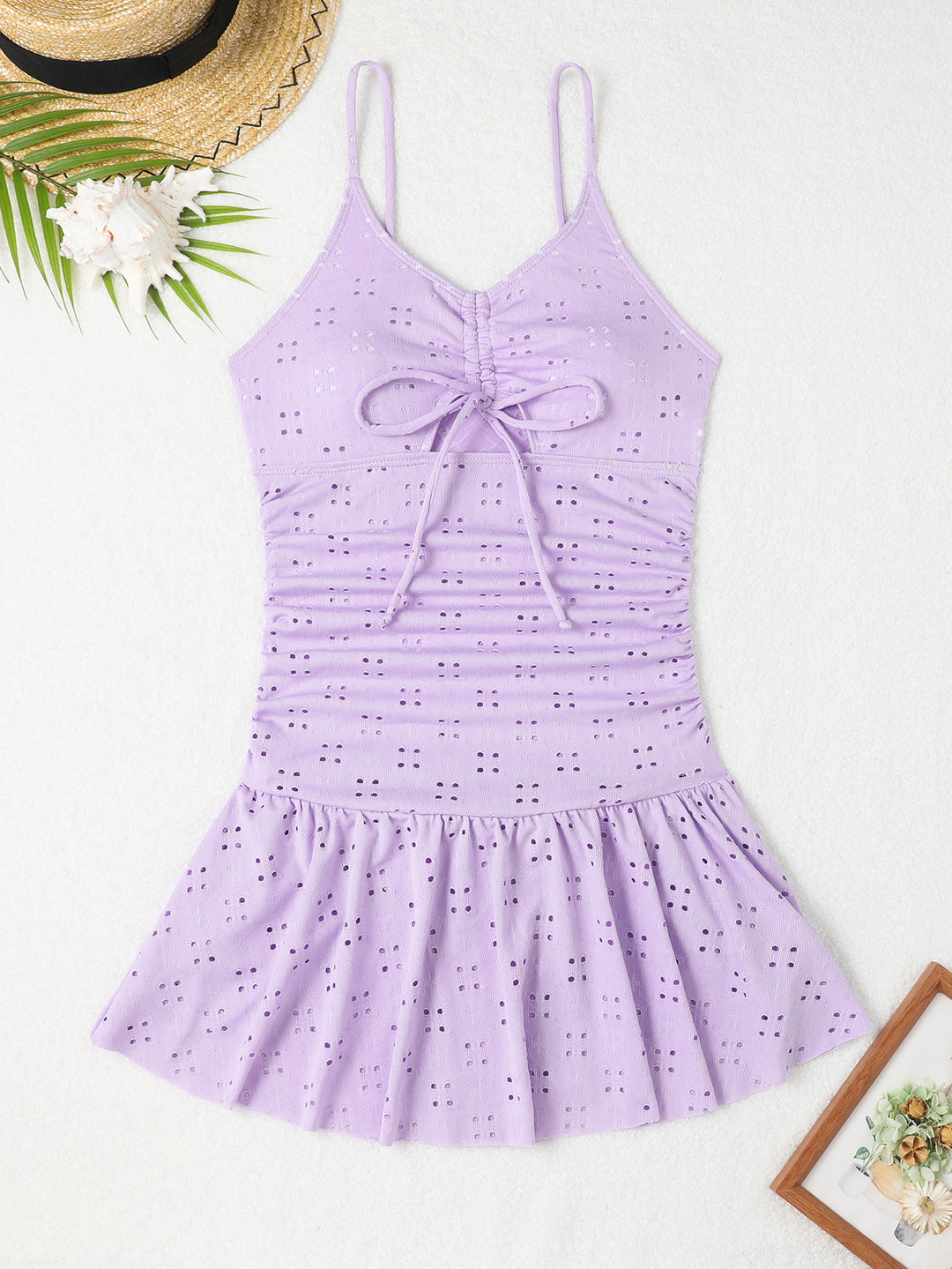 Women’s Wrap Swimsuit with Fashionable Ruffle Details StylebySassy