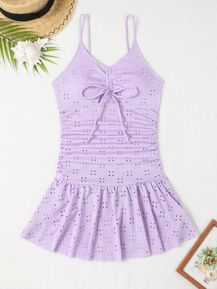 Women’s Wrap Swimsuit with Fashionable Ruffle Details StylebySassy