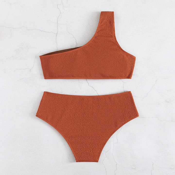 Women One-Sided Crop Bikini StylebySassy
